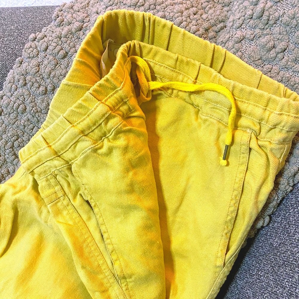 Yellow Linen Pants